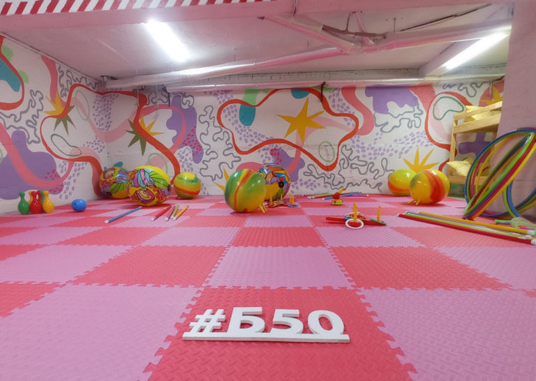 The great transformation of the bomb shelter in the Strumochok kindergarten